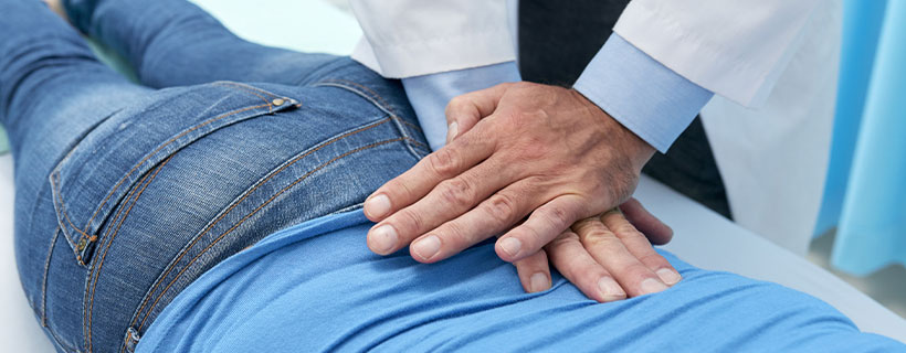 patient receiving chiropractic in Richardson TX